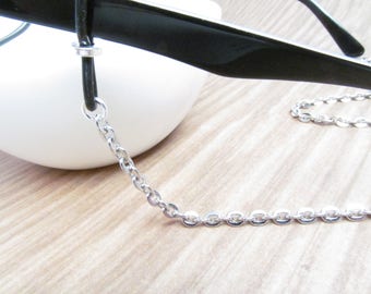 Stainless Steel Glasses Chain; Chain for Glasses; Glasses Leash; Glasses Lanyard; Reading Glasses Holder Necklace; gift  men man non-tarnish