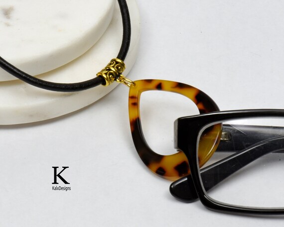 tortoise shell eyeglass chain sale