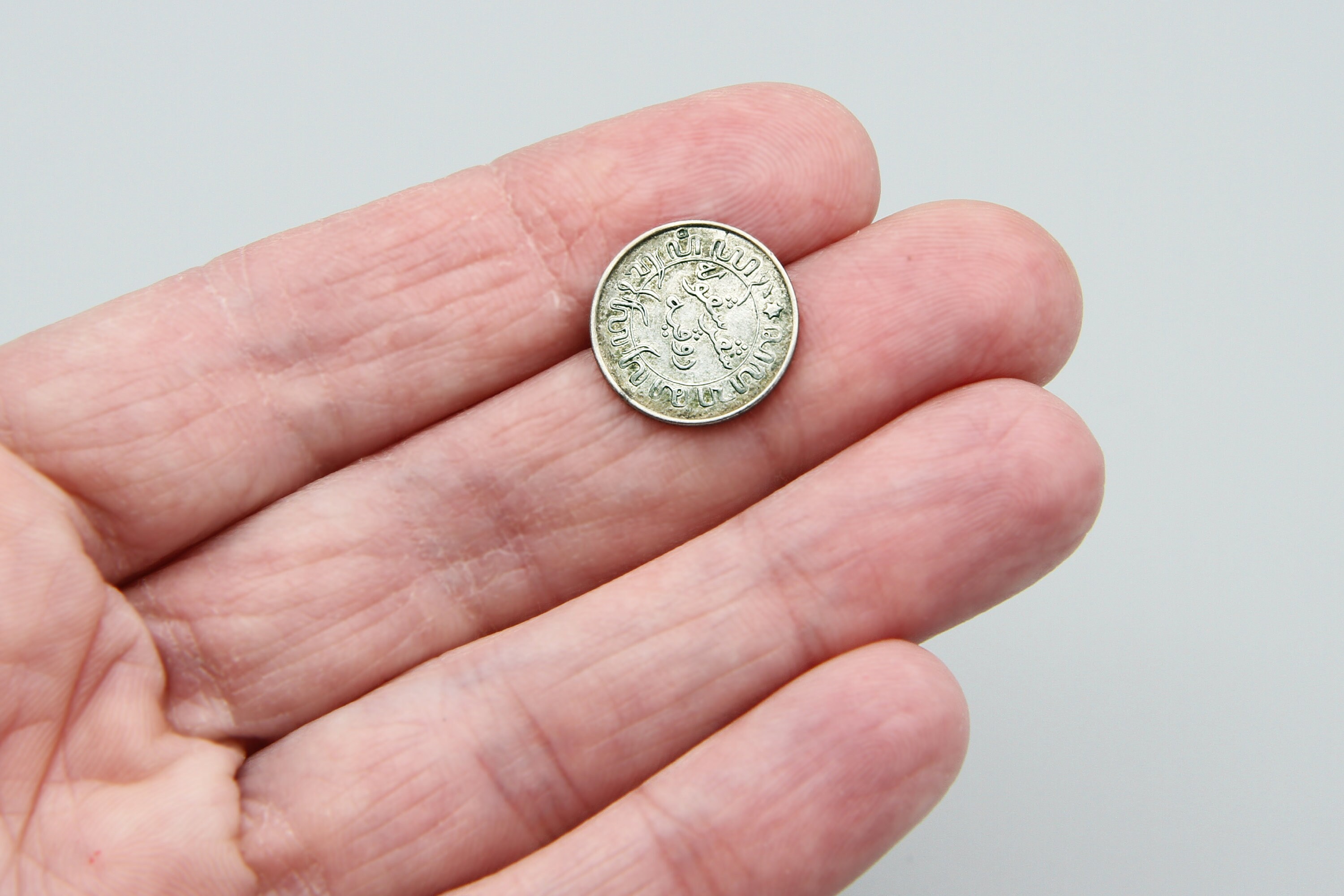 オランダ領東インド 1942S 1/10 グルデン コイン、720 銀貨