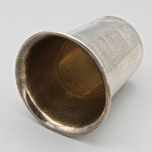 Antique ESCO Sterling Silver Kiddush Cup, Eastern Sterling Silver ...