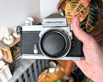 IOB Nikon Nikkormat FT3 Body, 35mm Film Analog Camera, Made In Japan, Vintage Classic Film Camera, In Original Box Camera, Japanese Camera