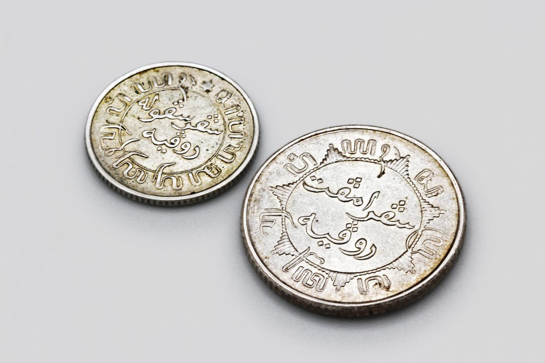 オランダ領東インド 1942年 1/10 グルデン硬貨、720 銀貨、オランダ領