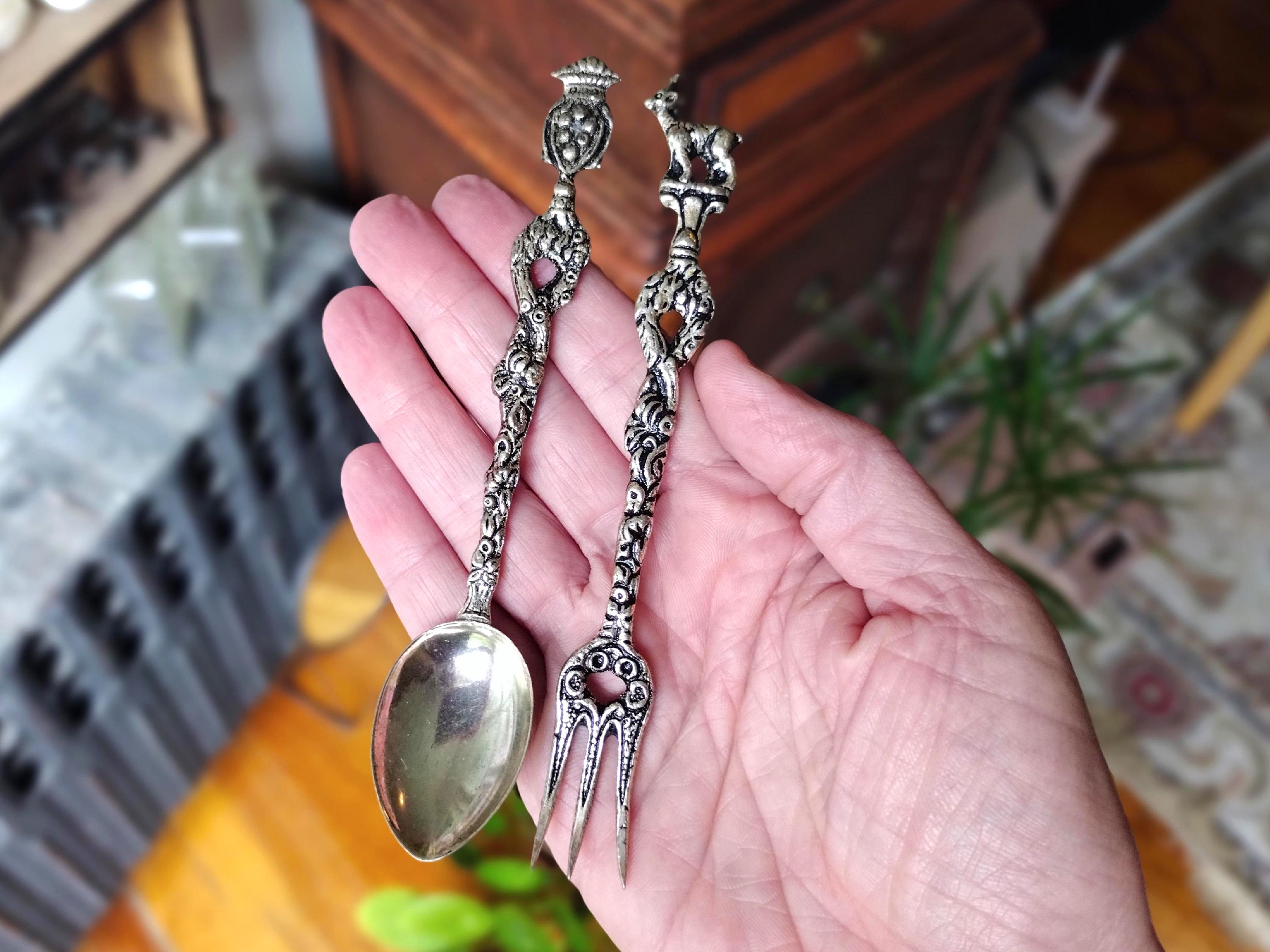 Buy Ornate Silver Spoon Online In India India