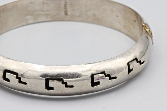 Vintage Mexican Silver Bracelet 925 Sterling Mexico Shadowbox ...