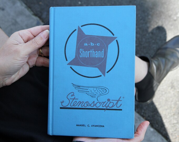 A B C Shorthand Stenoscript by Manuel C Avancena Edition 1967, Quick ...