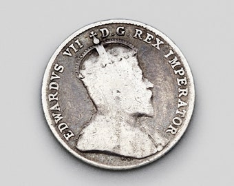 1920年カナダ5セント銀貨キングジョージ - Etsy 日本