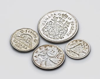 カナダ硬貨 カナダ 5セント | エリザベス2世 | ビーバー | 1963 - 1964