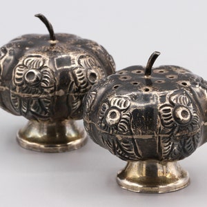 Mexican salt＆pepper Mexican Sterling Salt and Pepper - Etsy