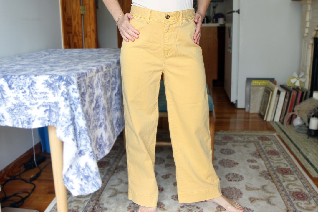 #52 Pico Wide-leg Pants Yellow | c. 169 | Size 6 & 10