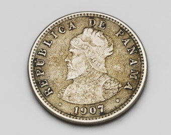 希少なパナマ共和国 5 センテシモス デ バルボア 1961 年、銅