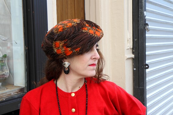Geo W Bollman Beret Hat, Model Mrs John Classic, P