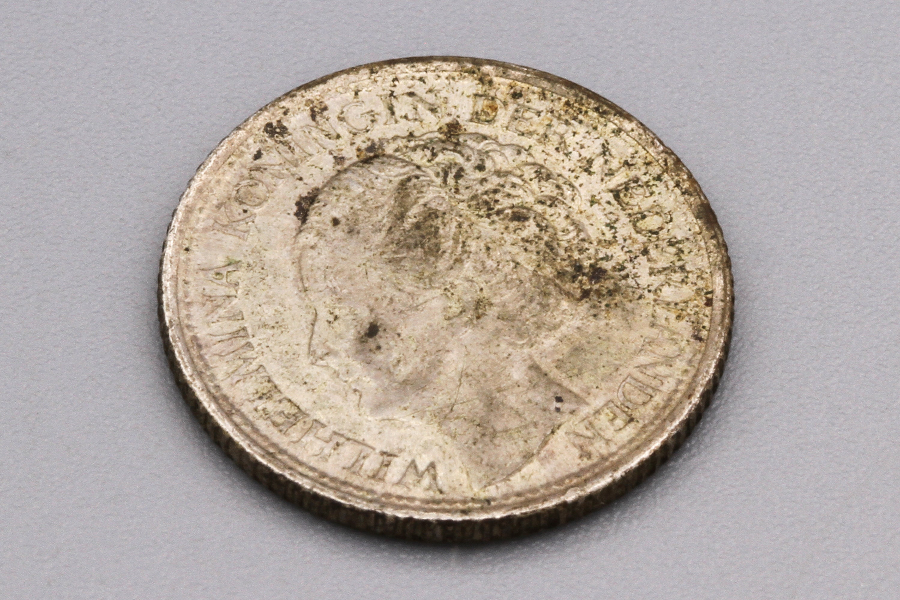 オランダ 10セント 1941年硬貨、0.640銀貨、ウィルヘルミナ1世女王と花輪、オランダの通貨、オランダの通貨（NL）、国際コイン - Etsy  日本