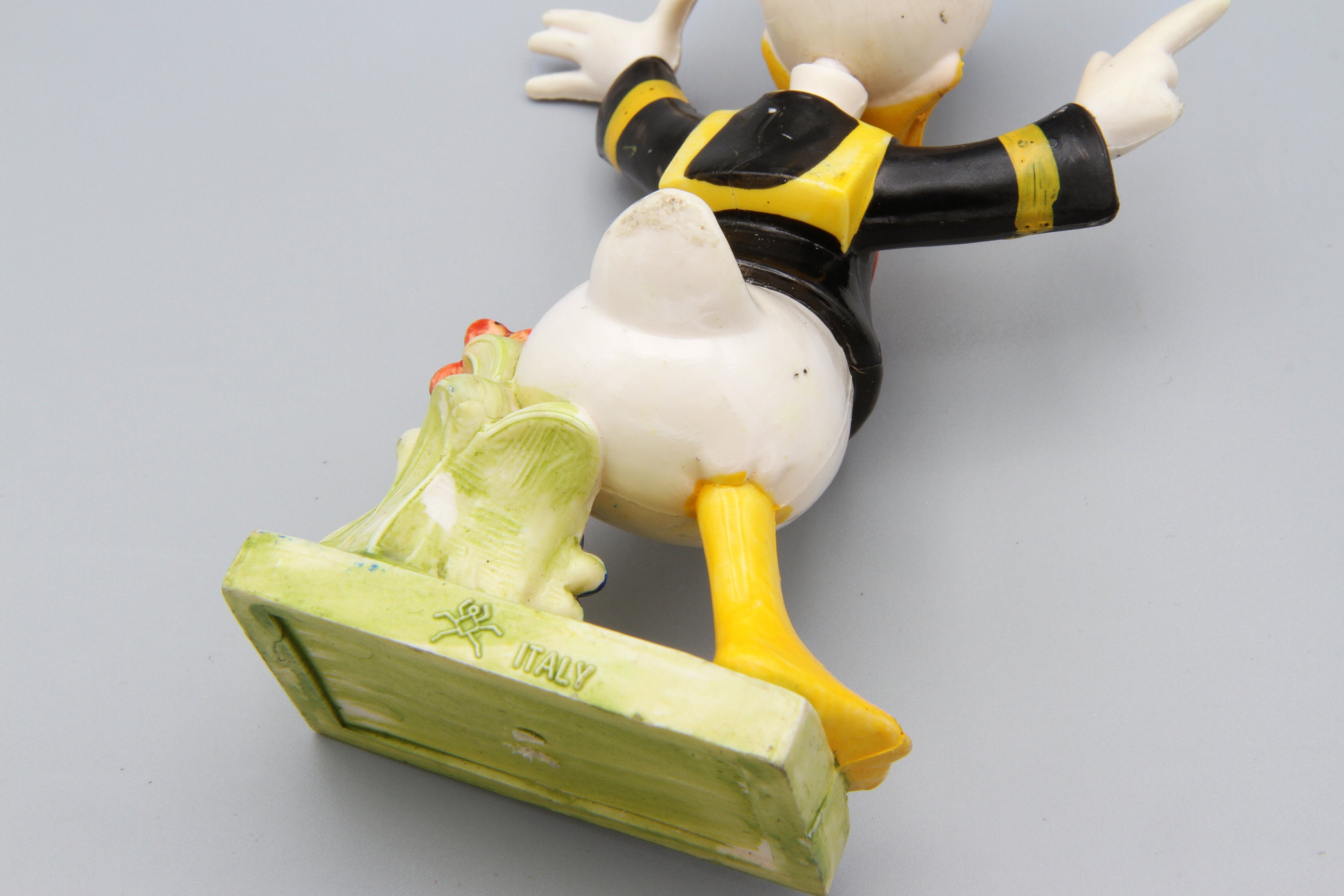 レドラプラスチック ドナルド ヴィンテージ ソフビ 海外 イタリア ア