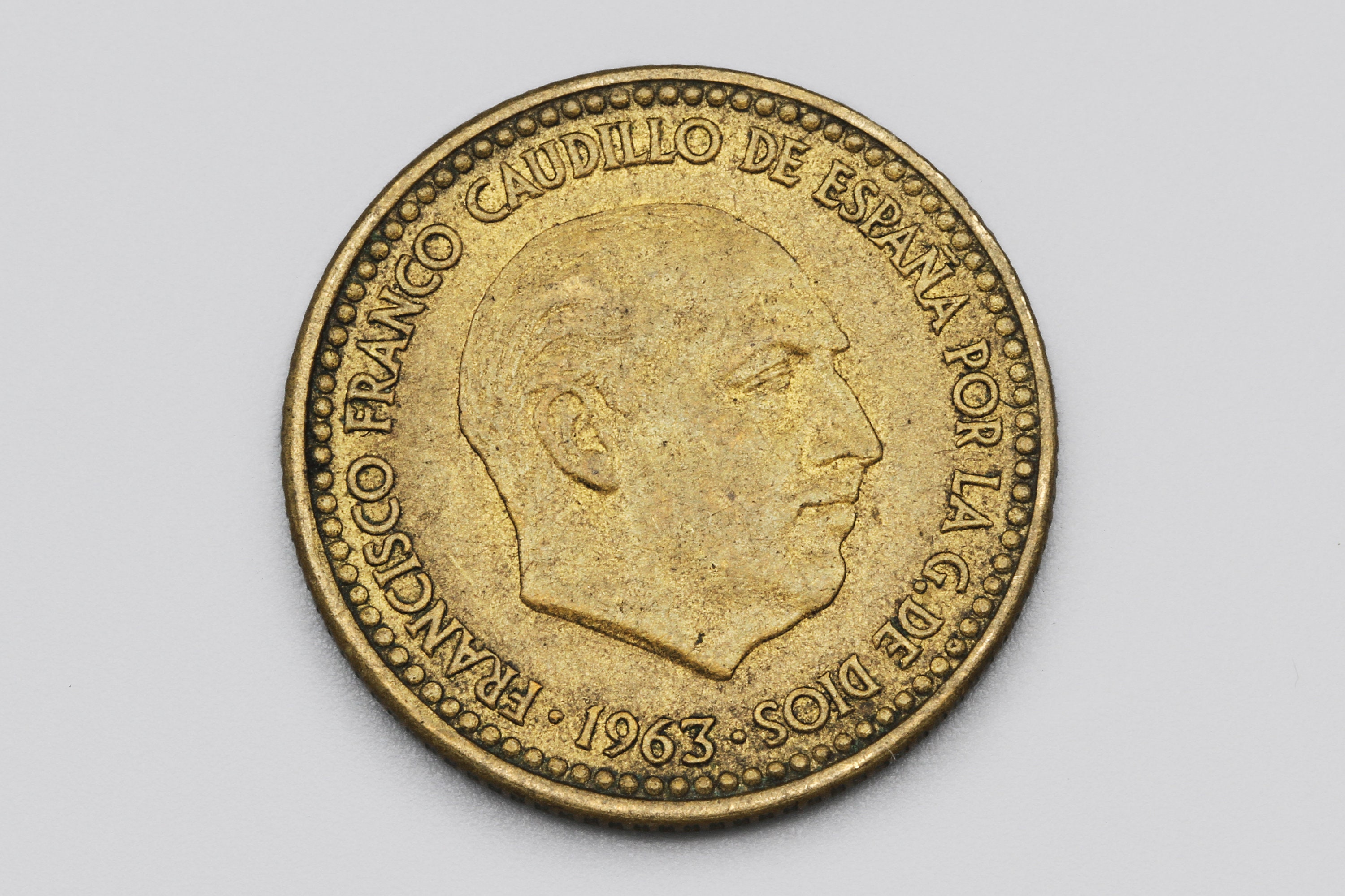 【エラー】フランシスコ・フランコスペイン1ペセタ硬貨1953 エラー】フランシスコ・フランコスペイン1ペセタ硬貨1953 楽天市場