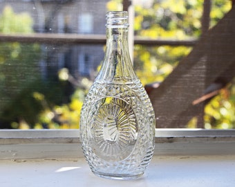 Log Cabin Syrup Glass Bottle | Etsy