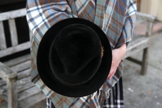 Vintage Dobbs New York Fifth Avenue Fedora Hat, B… - image 6