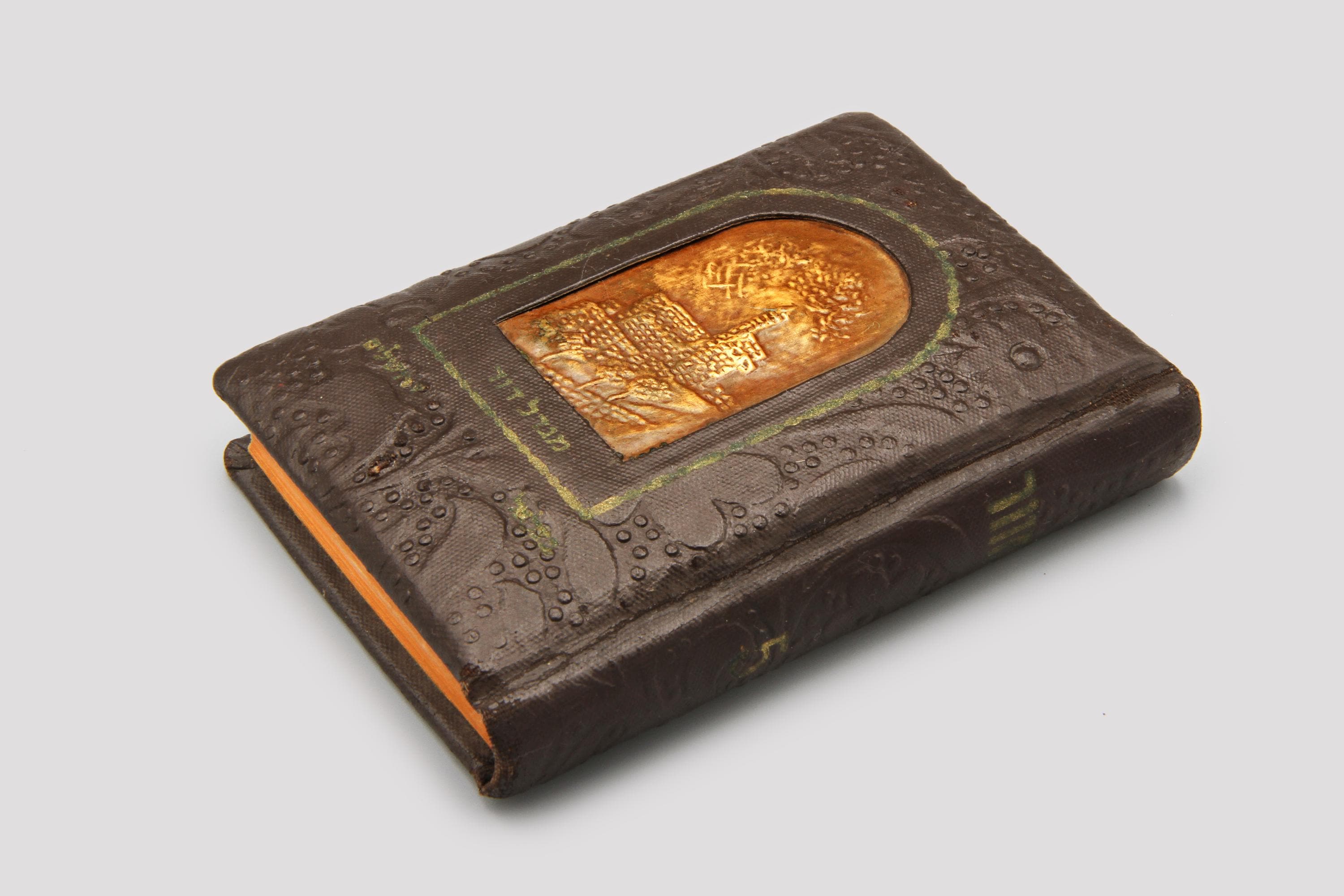 フランスアンティーク ゴールドの装丁が美しい本 イラスト入り 1800