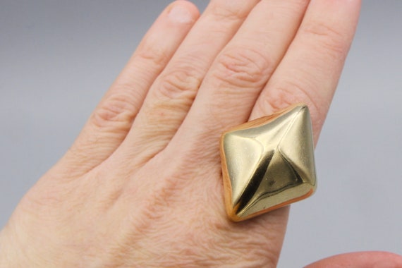 Five Pyramid 14k Gold Ring – TPAIGE Jewelry