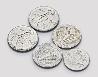 ヴィンテージ イタリア 200リラ硬貨 — 1993年 | イタリア軍航空70周年