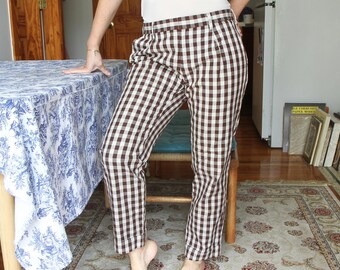 パンツ beautiful people cotton100% Check pant M Preppy Gingham Pants | Free People