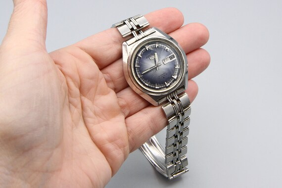 Original Working SEIKO 5 Automatic Date and Day Watch - Etsy Norway
