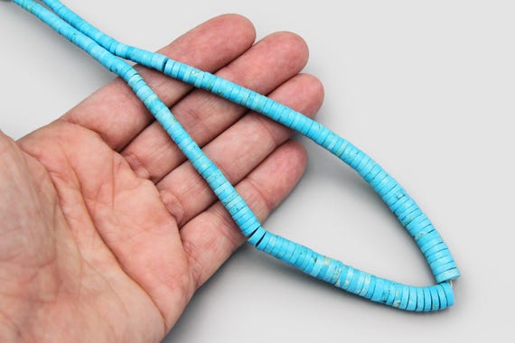 Incredible Native American Navajo Graduating Turquoise Blue Brown Shell Heishi Necklace Old Incredible Native American Navajo Graduating Turquoise Blue Brown Shell Heishi Necklace Old
