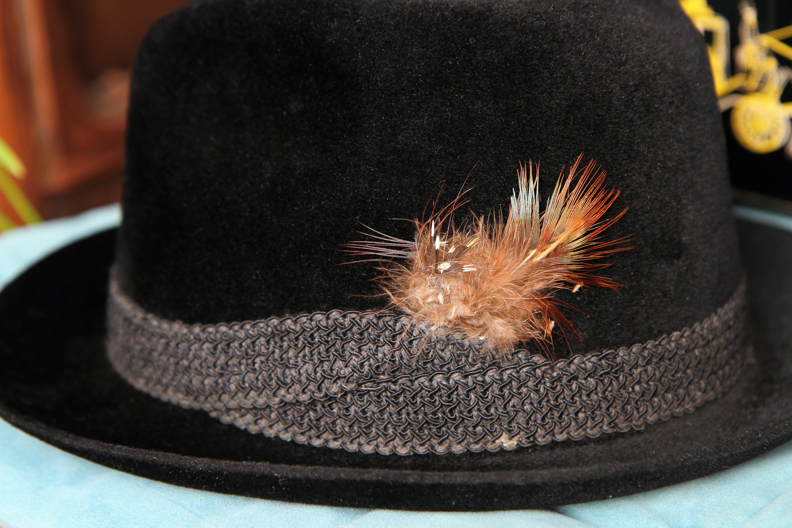 Vintage Dobbs New York Fifth Avenue Fedora Hat, Black Felt Hat Size Small, Fine Luxurious Quality Wool Hat, Classic Fedora Cap With Feathers - Etsy Vintage Dobbs New York Fifth Avenue Fedora Hat, Black Felt Hat Size Small, Fine Luxurious Quality Wool Hat, Classic Fedora Cap With Feathers - Etsy
