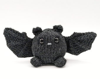 Chubby Little Bat- MADE TO ORDER, spooky cute baby bat