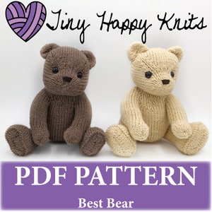 Best Bear Knitting Pattern