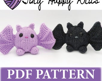 Chubby Bat Knitting Pattern