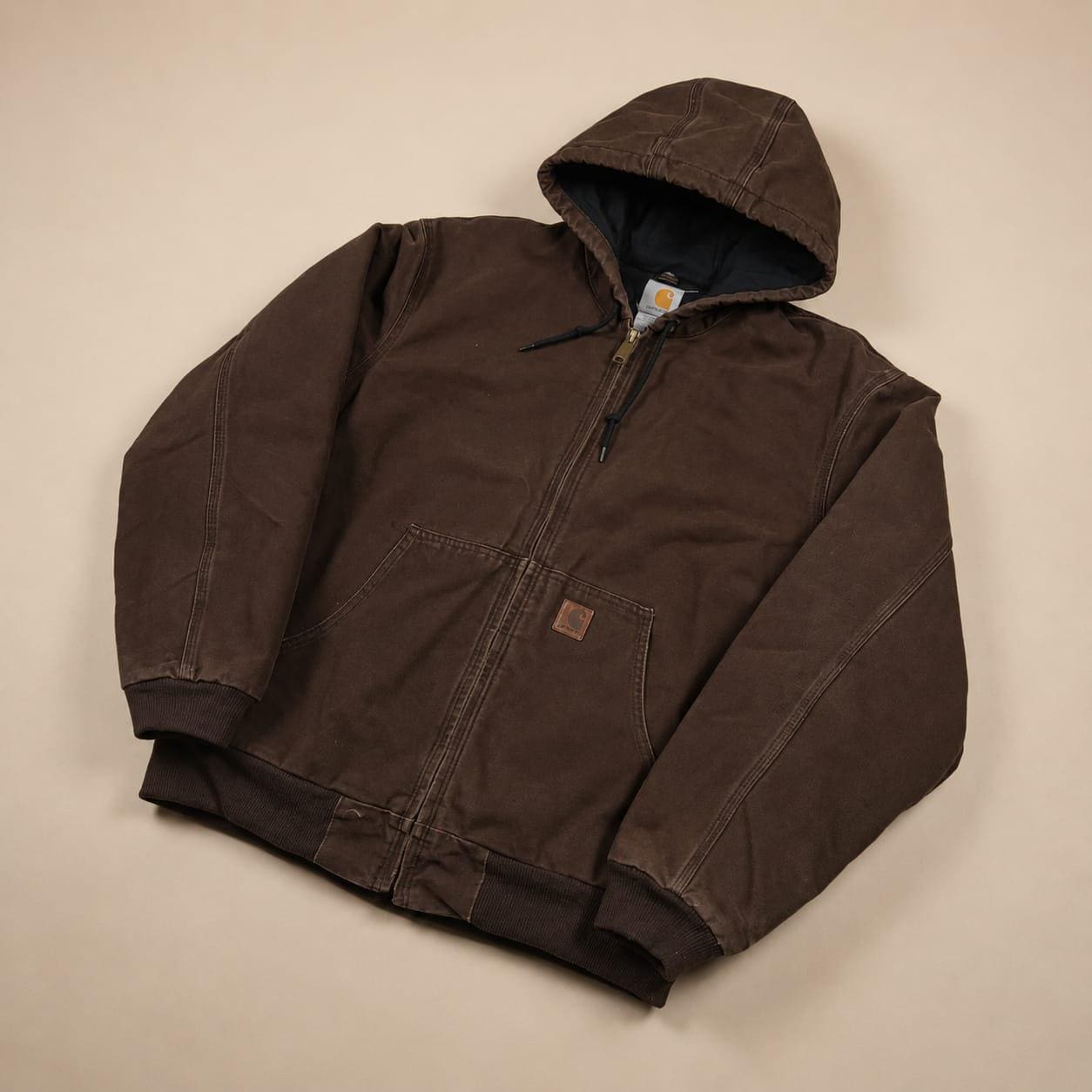 Carhartt J130 Brown - Etsy