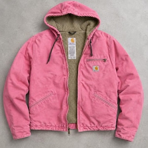 Vintage Pink Carhartt Coat - Etsy