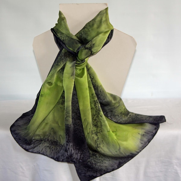 lime green shawls