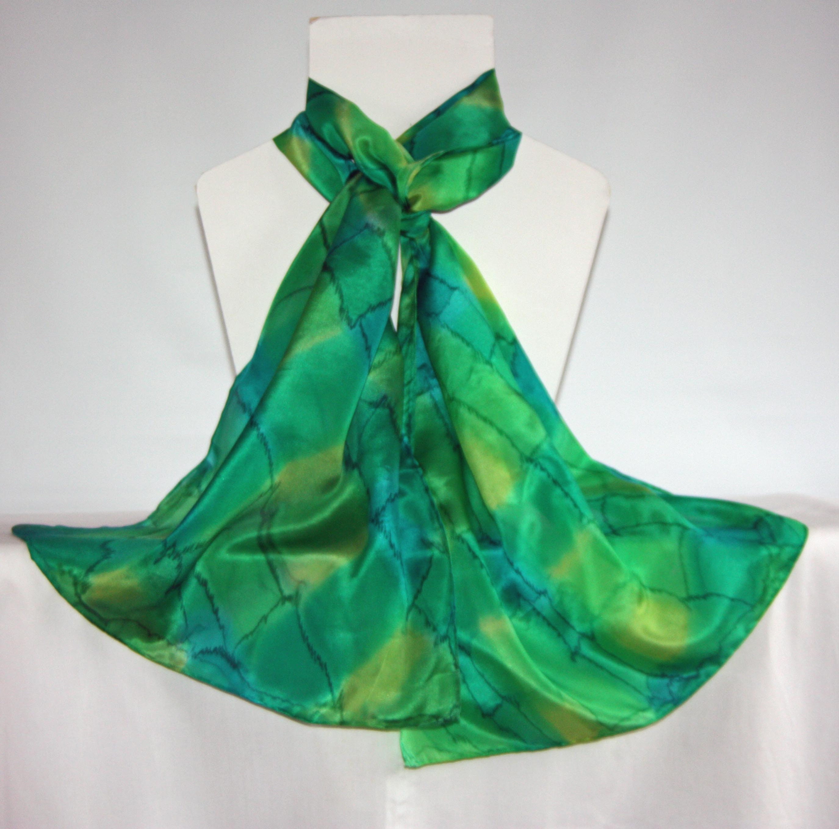 TYUMH Seidenschal Kleine Gelbe Ente - Vielseitiger Schal Für Damen