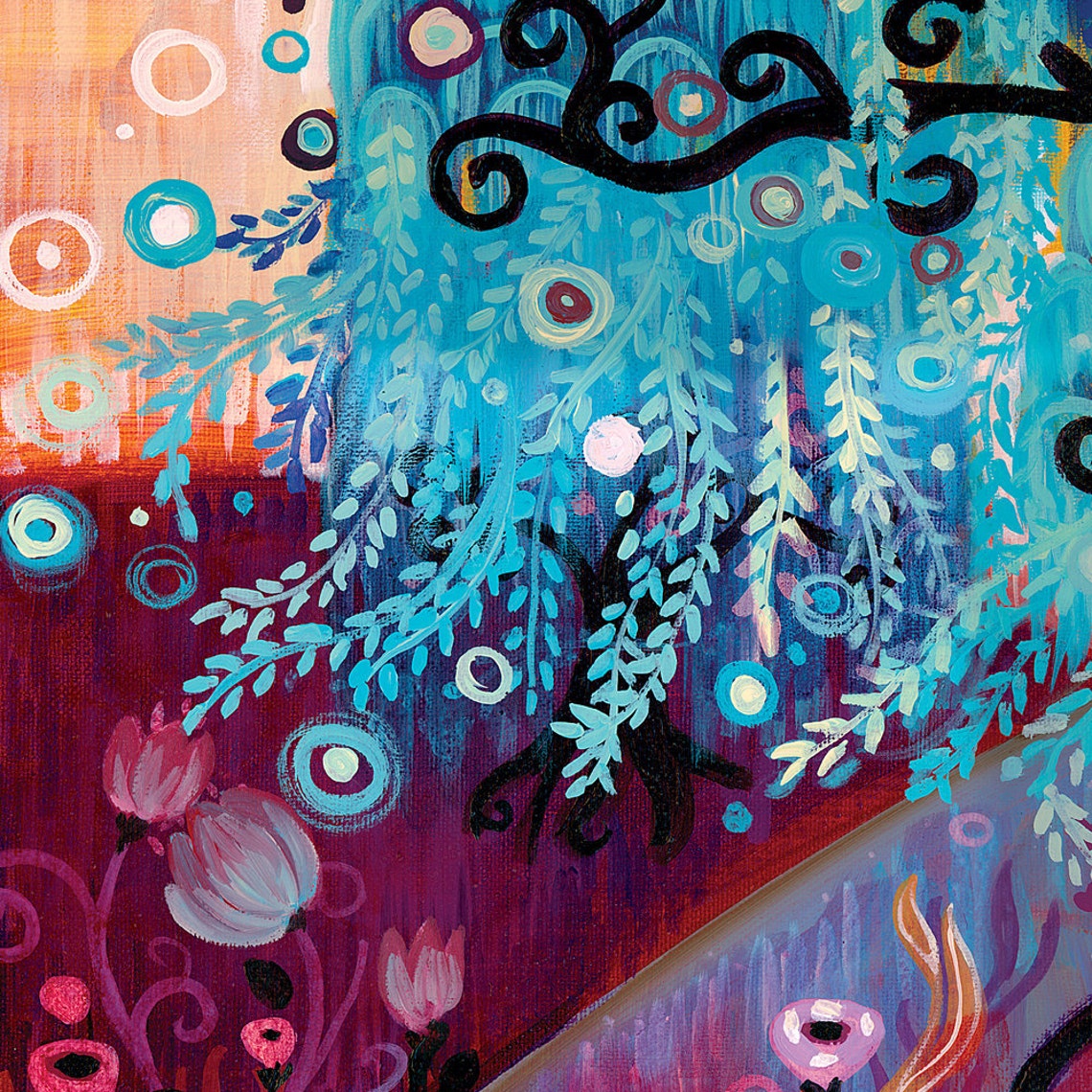 willow tree art by my side