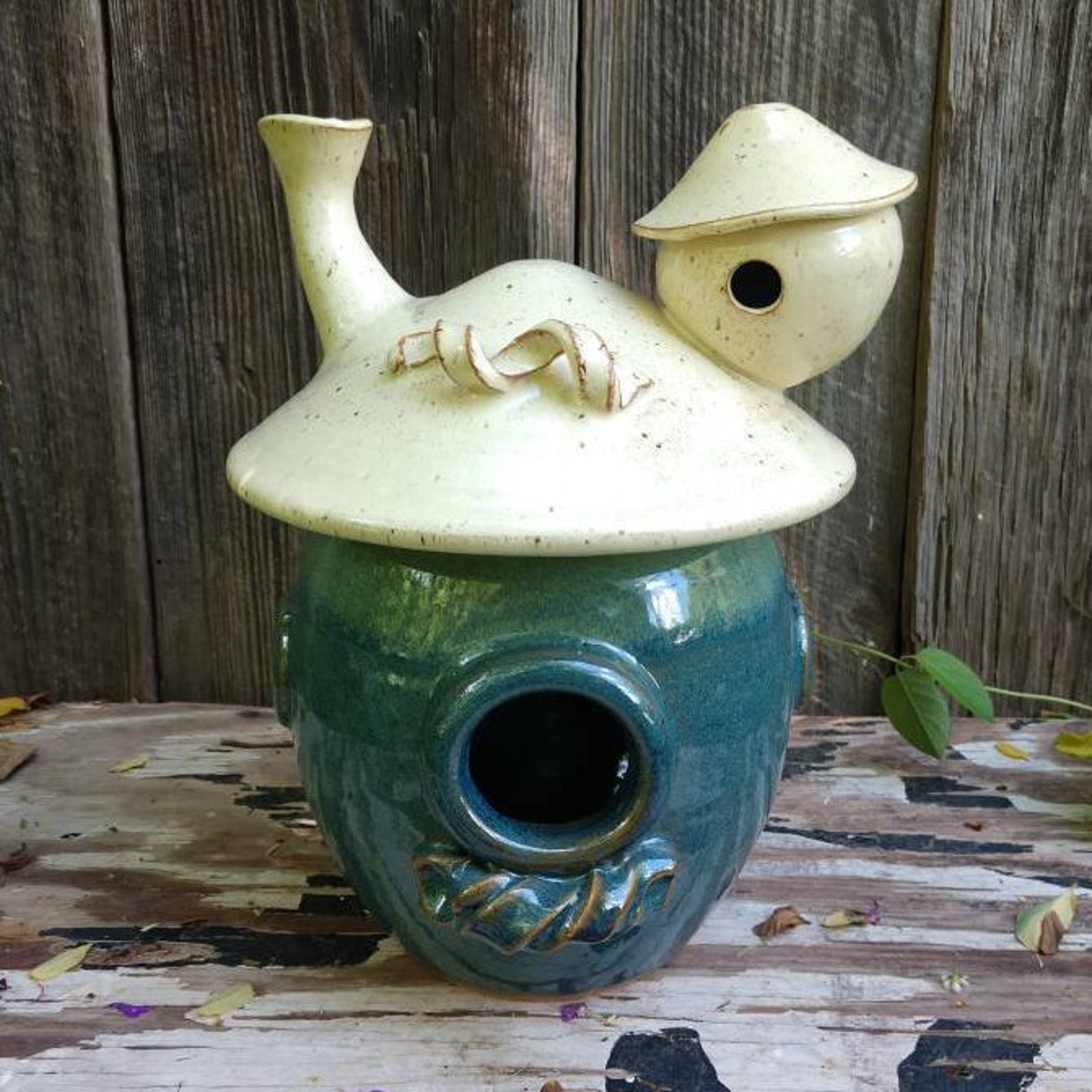 Fairy House Birdhouse Fairy Birdhouse Large Birdhouse Etsy