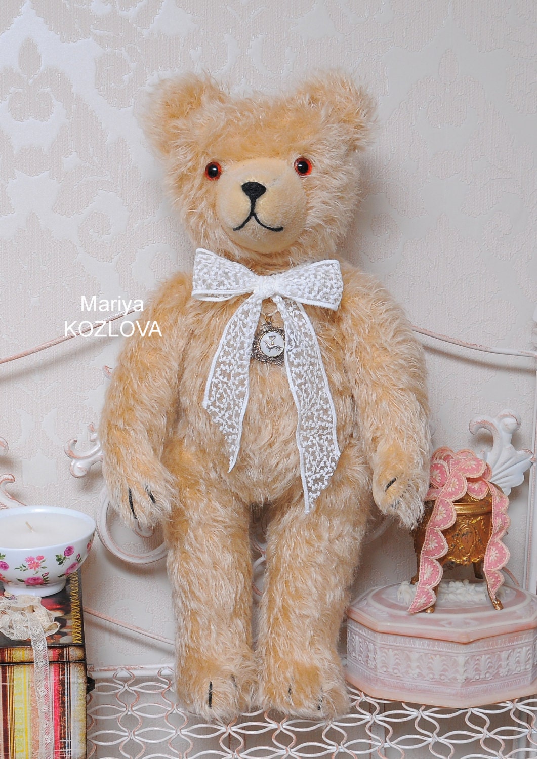 PDF Antique Teddy Bear Sewing E-Pattern 20 inch 50cm Artist | Etsy