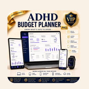 Budget Planner | Adhd Planner, annual budget planner , Payday Plan & Impulse Guard | ADHD Money Tracker Digital