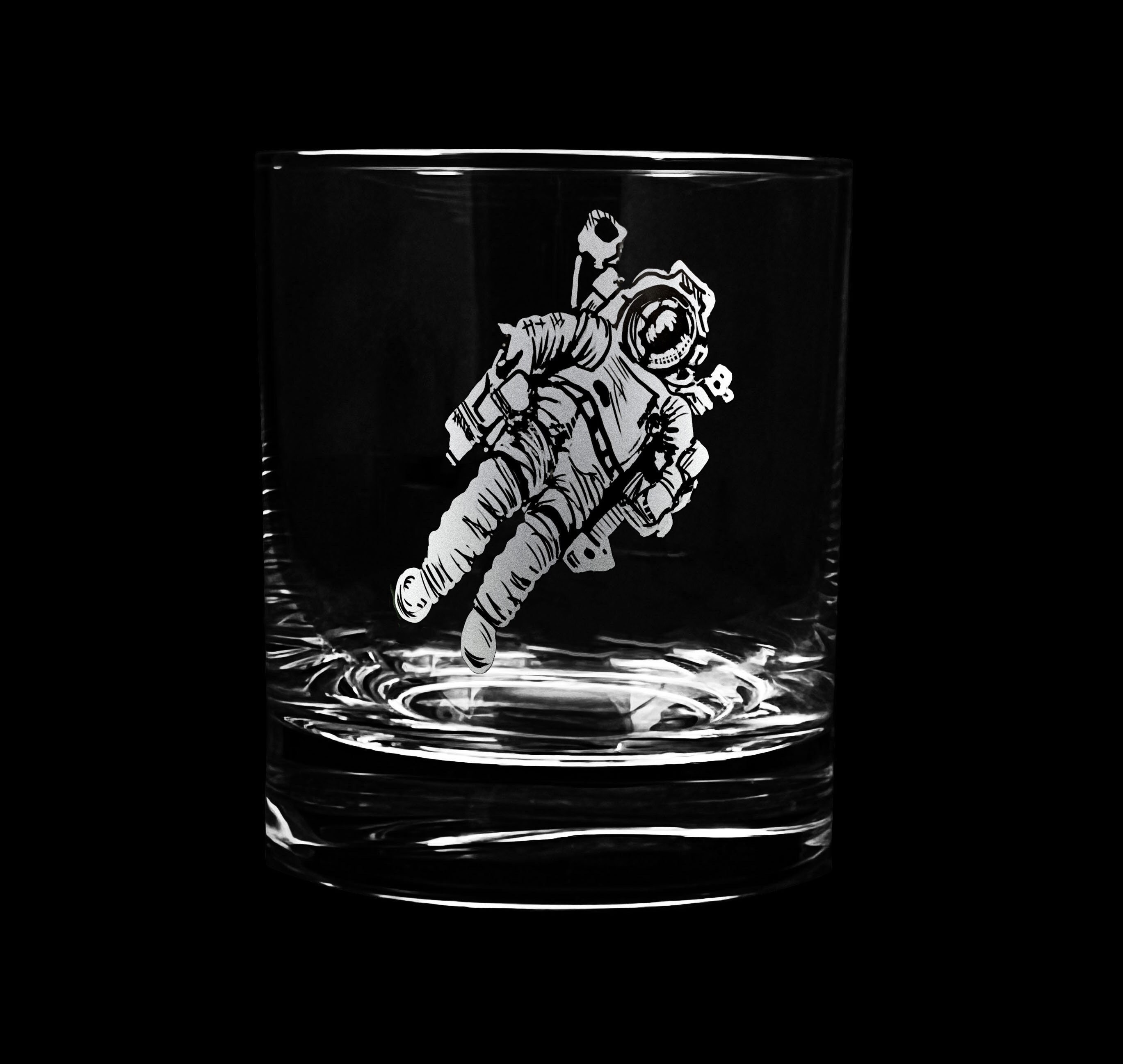 Planet Saturn Etched Stemless Wine Glass - Gift for Adult Space Lovers –  The Interstellar Seller