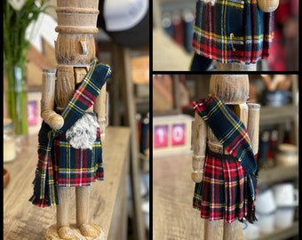 Kilted Tartan Nutcrackers