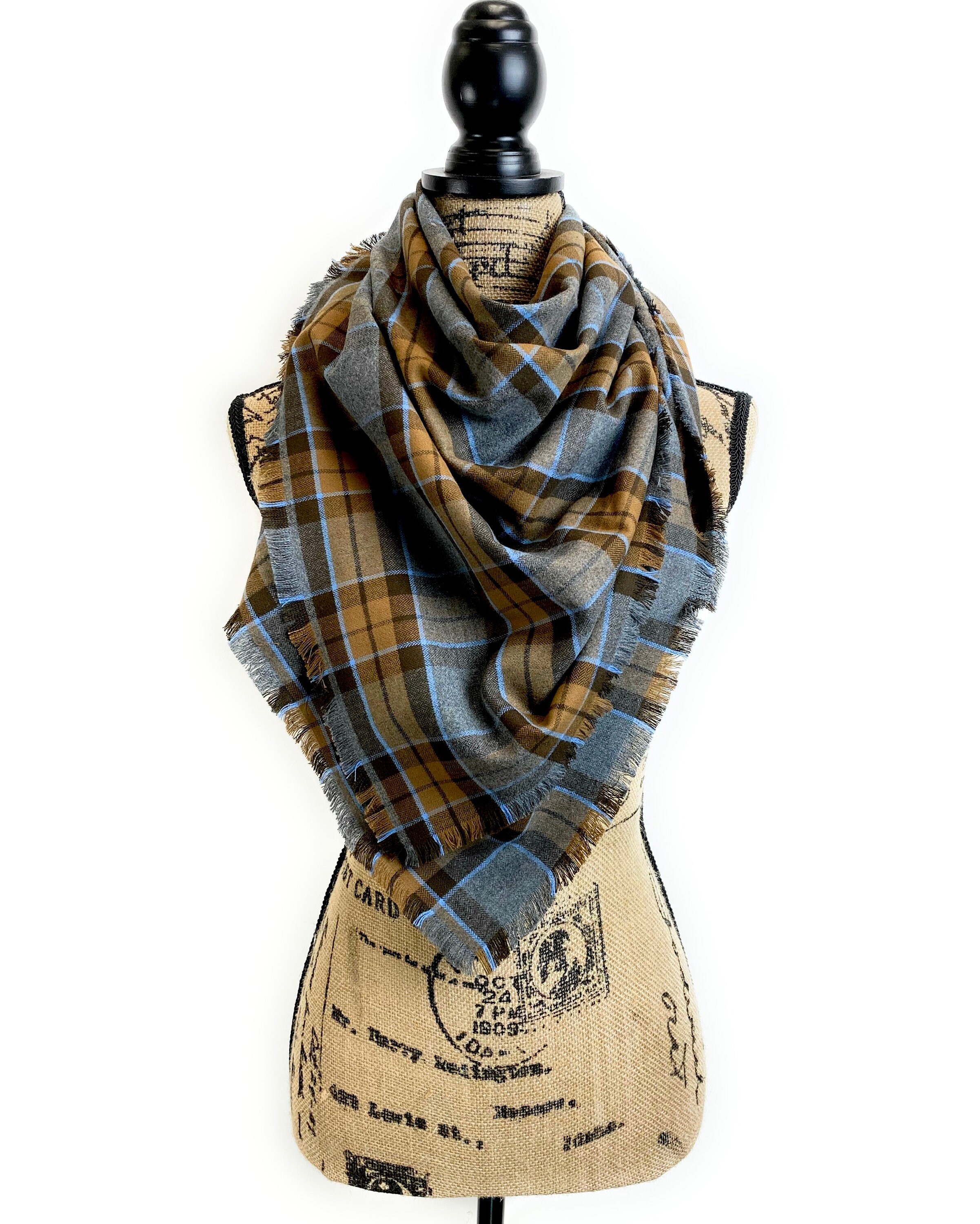 Plaid Babushka - Etsy
