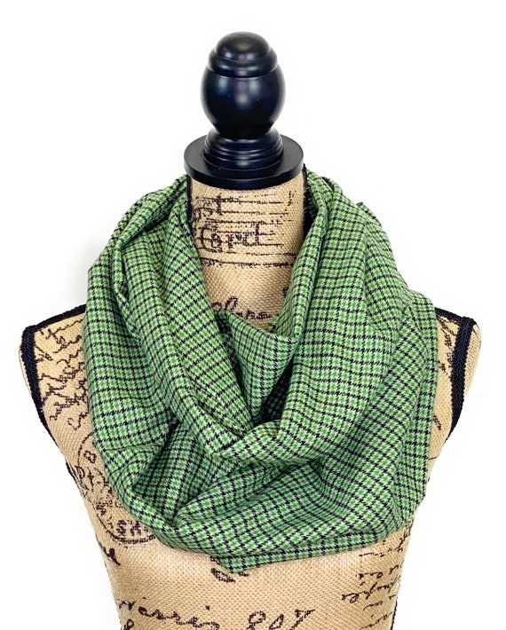 Bufanda de franela de mediano verde claro manzana - Etsy España