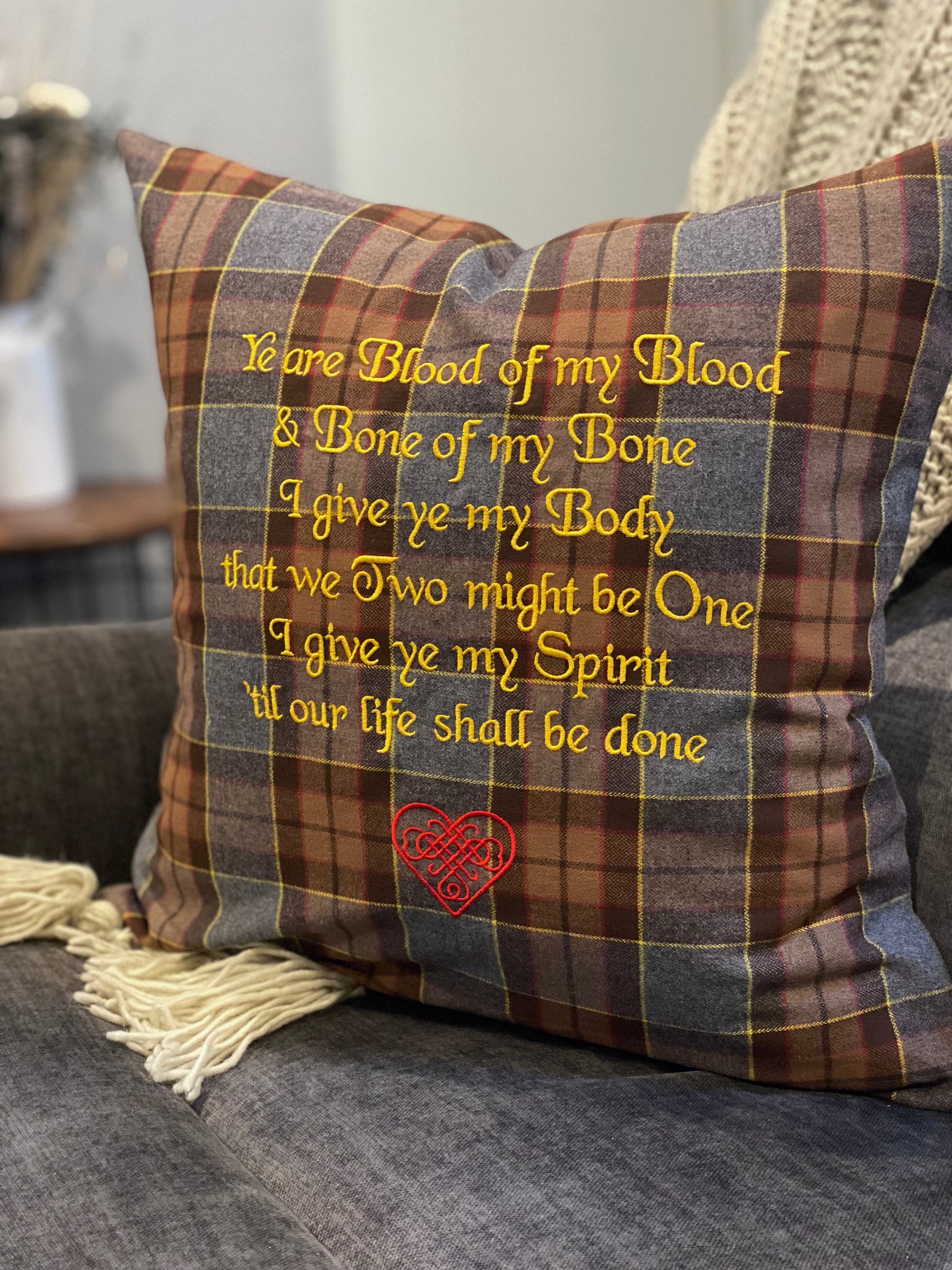 Outlander Quotes Throw Blood of My Blood... Celtic Blood Oath Outlander Quote Inspired ...