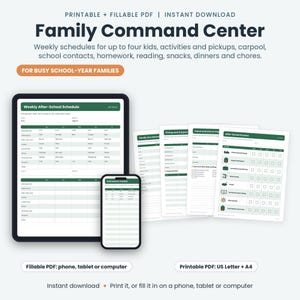 Central de Comando Familiar (PDF preenchível)