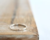 Knuckle Ring Sterling Silver Midi Ring Minimalist Boho Jewelry Thin Stacking Ring Above the Knuckle Ring Hammered Ring