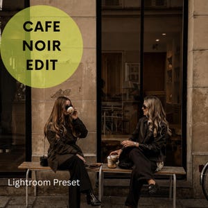 Coffee Noir Edit | 15 preset Lightroom | XMP Mobile e Desktop | Filtro marrone caffè intenso | Download immediato