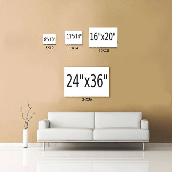 custom canvas print large