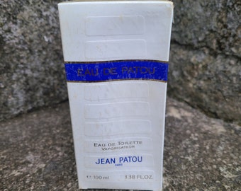 Vintage Eau De Patou Perfume Sealed Jean Patou Eau De Toilette Spray 80s Perfume 80s Fragrances 1980s Eau De Patou Designer Fragrance NOS