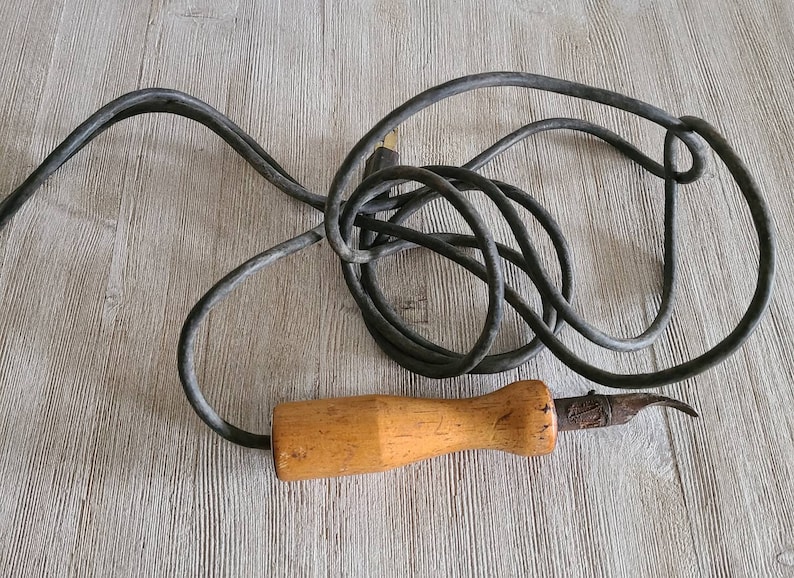 Vintage Electric Burnin Knife 1950's Woodworking Tools Mohawk