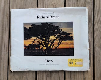 Vintage Richard Rowan Trees Lithograph Prints 1973 Tree Portfolio Prints by Richard Rowan The Sierra Club Tree Lithograph Prints for Hanging